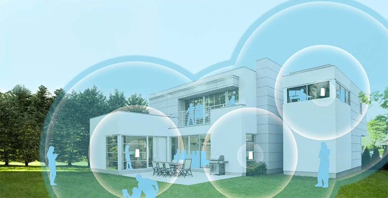 Hệ thống WiFi Mesh trong căn nh&agrave;